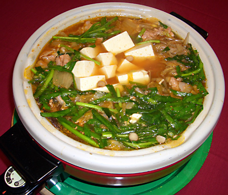 我流本格キムチ鍋