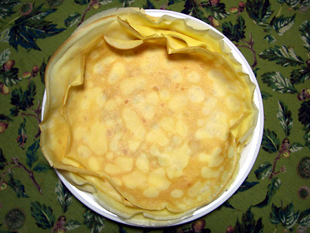 仏国某所流クレープ・アラカルト