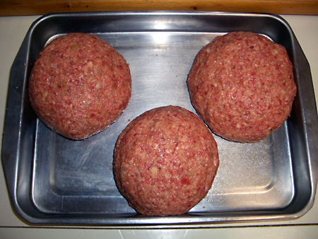 我流ハンバーグステーキ