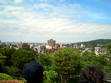 白川郷、加賀越前、金沢、兼六園、東茶屋