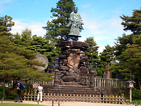 白川郷、加賀越前、金沢、兼六園、東茶屋