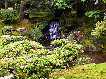 白川郷、加賀越前、金沢、兼六園、東茶屋