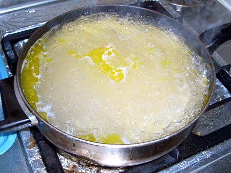 トマトの冷製カッペリーニ