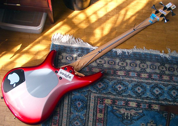 フレットの摺り合わせ - Ibanez SR-380 - AriaProII AVANTE - DoromPATIODoromPATIO