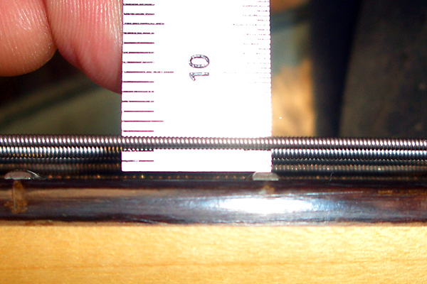 フレットの摺り合わせ - Ibanez SR-380 - AriaProII AVANTE - DoromPATIODoromPATIO