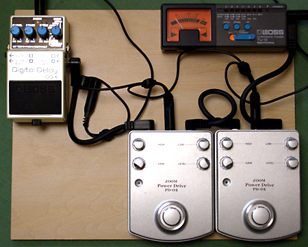 ペダルボード - エフェクター - dpGuitarSystem