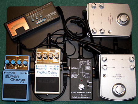 ペダルボード - エフェクター - dpGuitarSystem