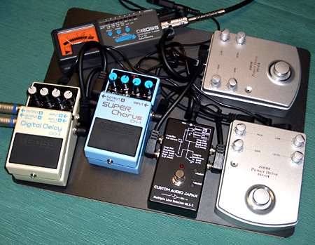 ペダルボード - エフェクター - dpGuitarSystem