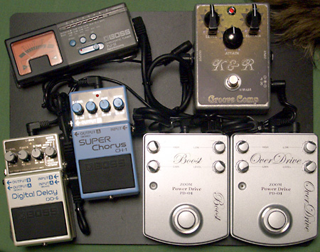 ペダルボード - エフェクター - dpGuitarSystem