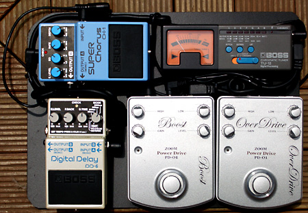 ペダルボード - エフェクター - dpGuitarSystem