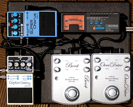 ペダルボード - エフェクター - dpGuitarSystem