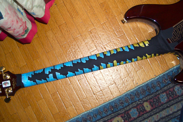 フレットの摺り合わせ