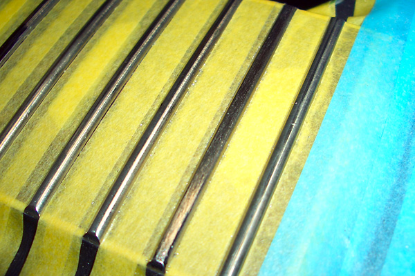 フレットの摺り合わせ